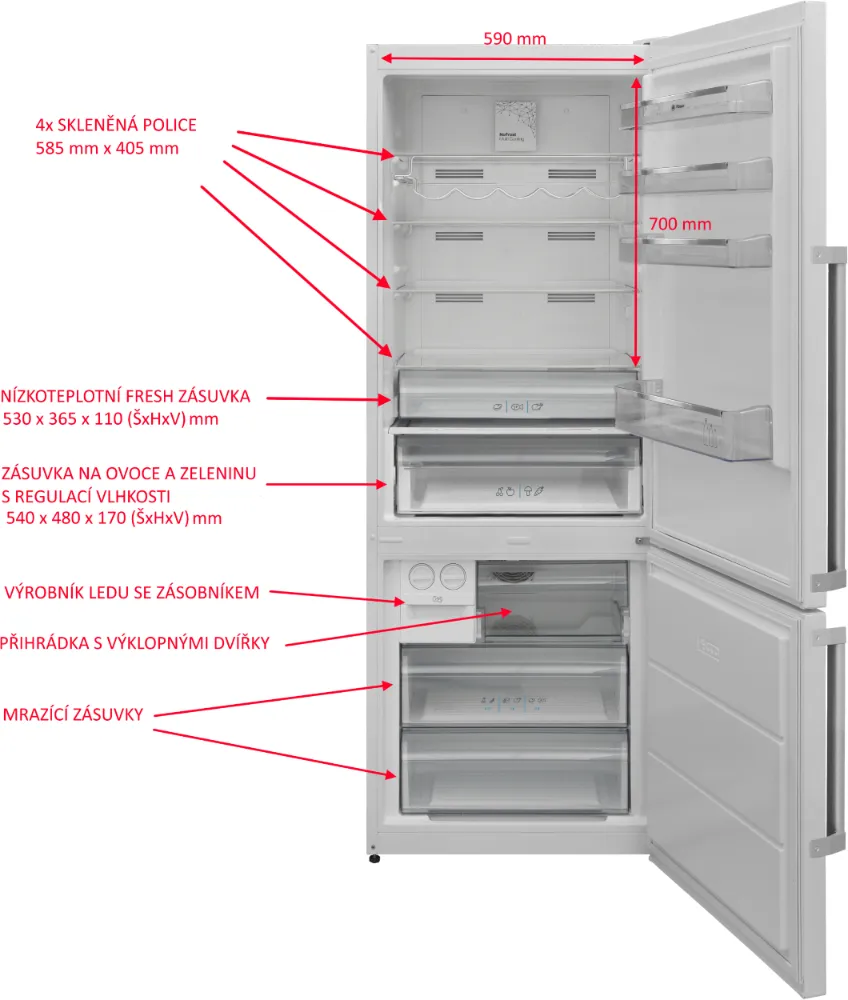 Image REFRIGERATOR RCN2511LD