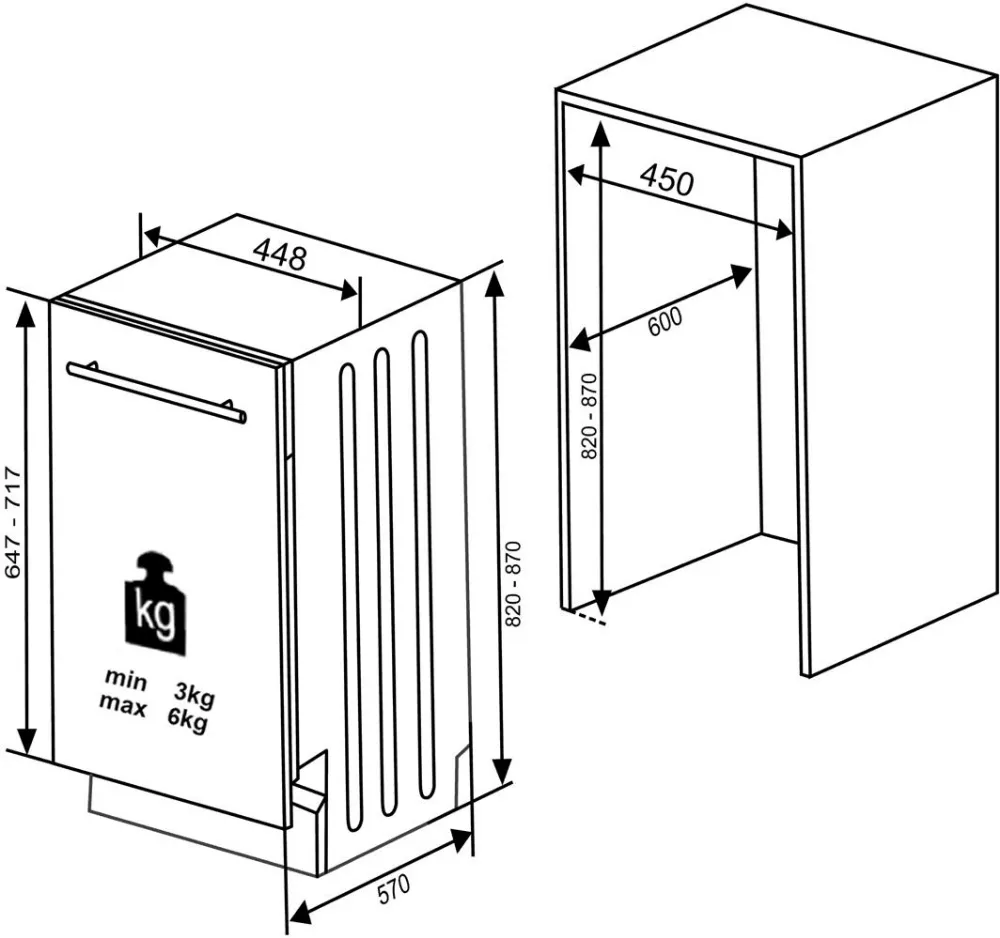 Image BUILT-IN DISHWASHER KVD4511P