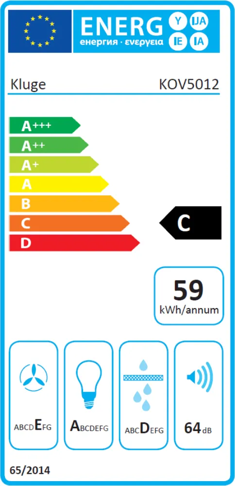 Image FULLY BUILT-IN HOOD KOV5012BL
