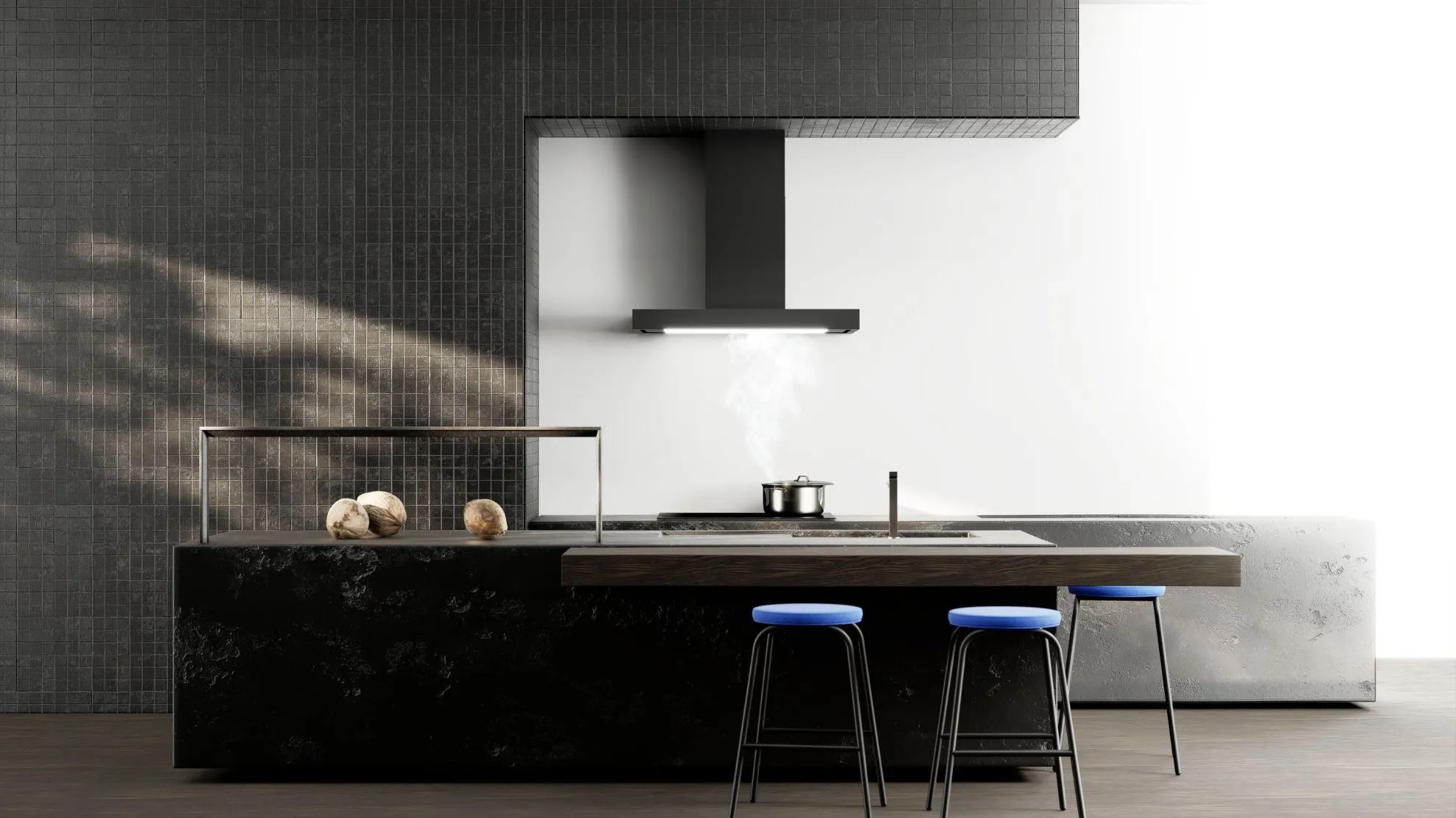 Image Chimney hood T-Light Black 60 (CDT6002C)