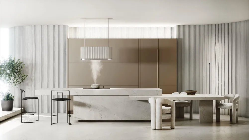 Image Island hood MONO W Ecru CDW9001E