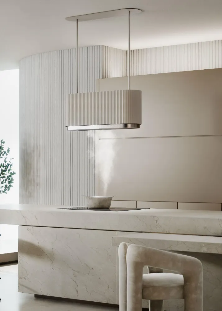 Image Island hood MONO W Ecru CDW9001E