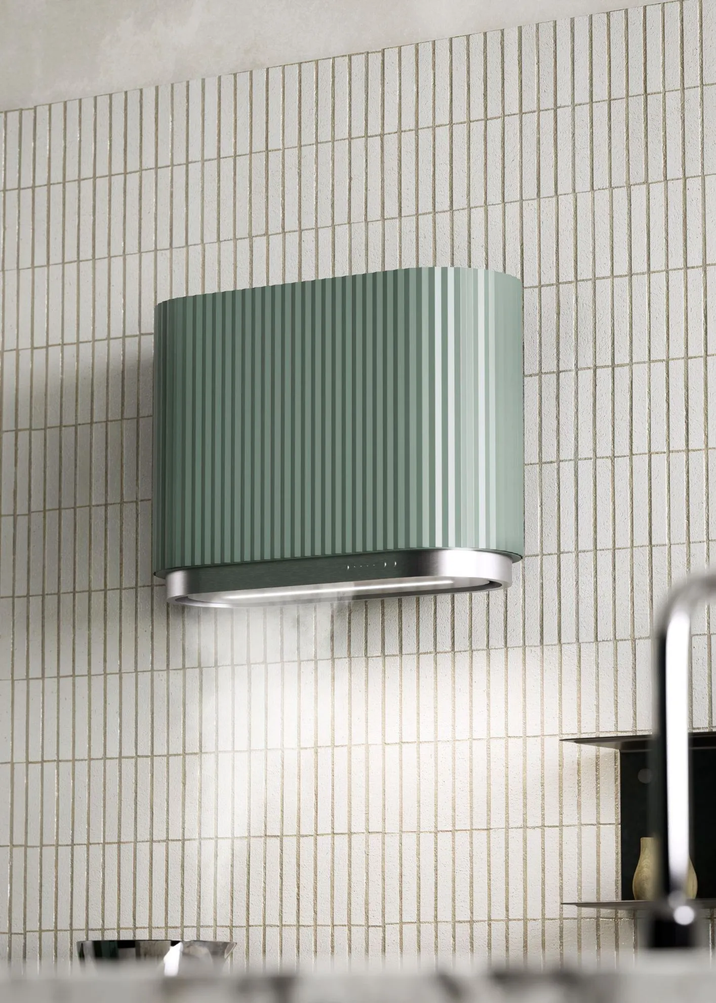 Image Chimney hood MONO 80 Green CDP8001GR