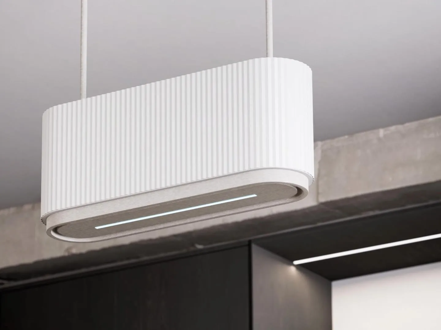 Image Island hood MONO W White CDW9001W