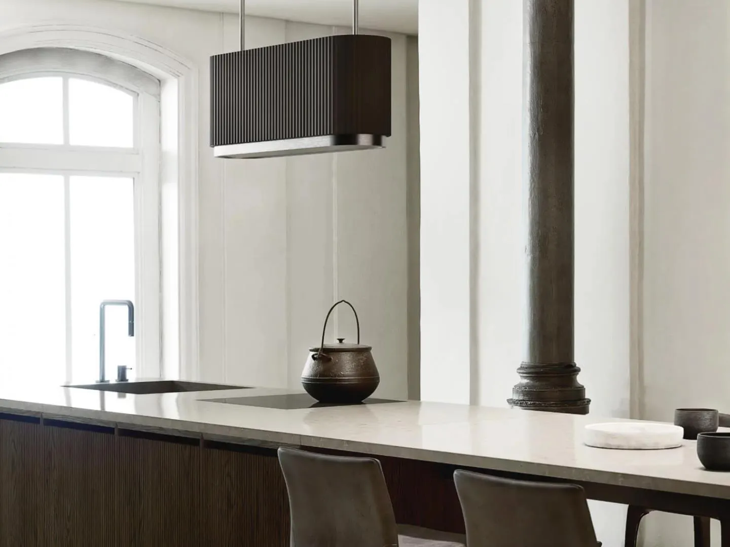 Image Island hood MONO W Black CDW9001B