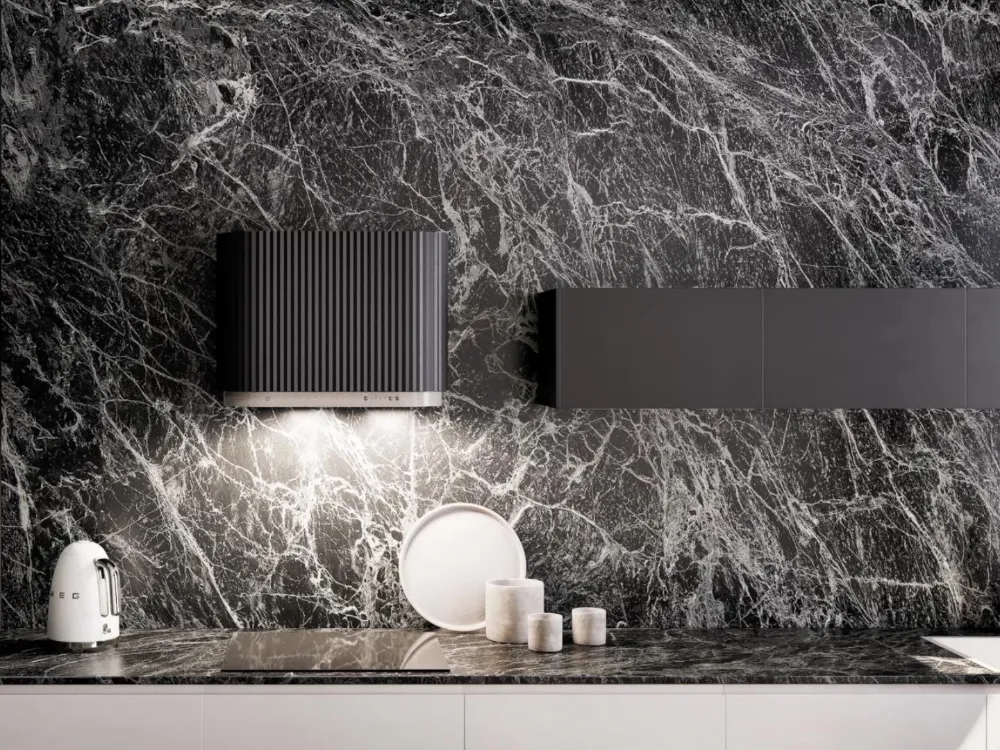 Image Chimney hood MONO 80 Black CDP8001B