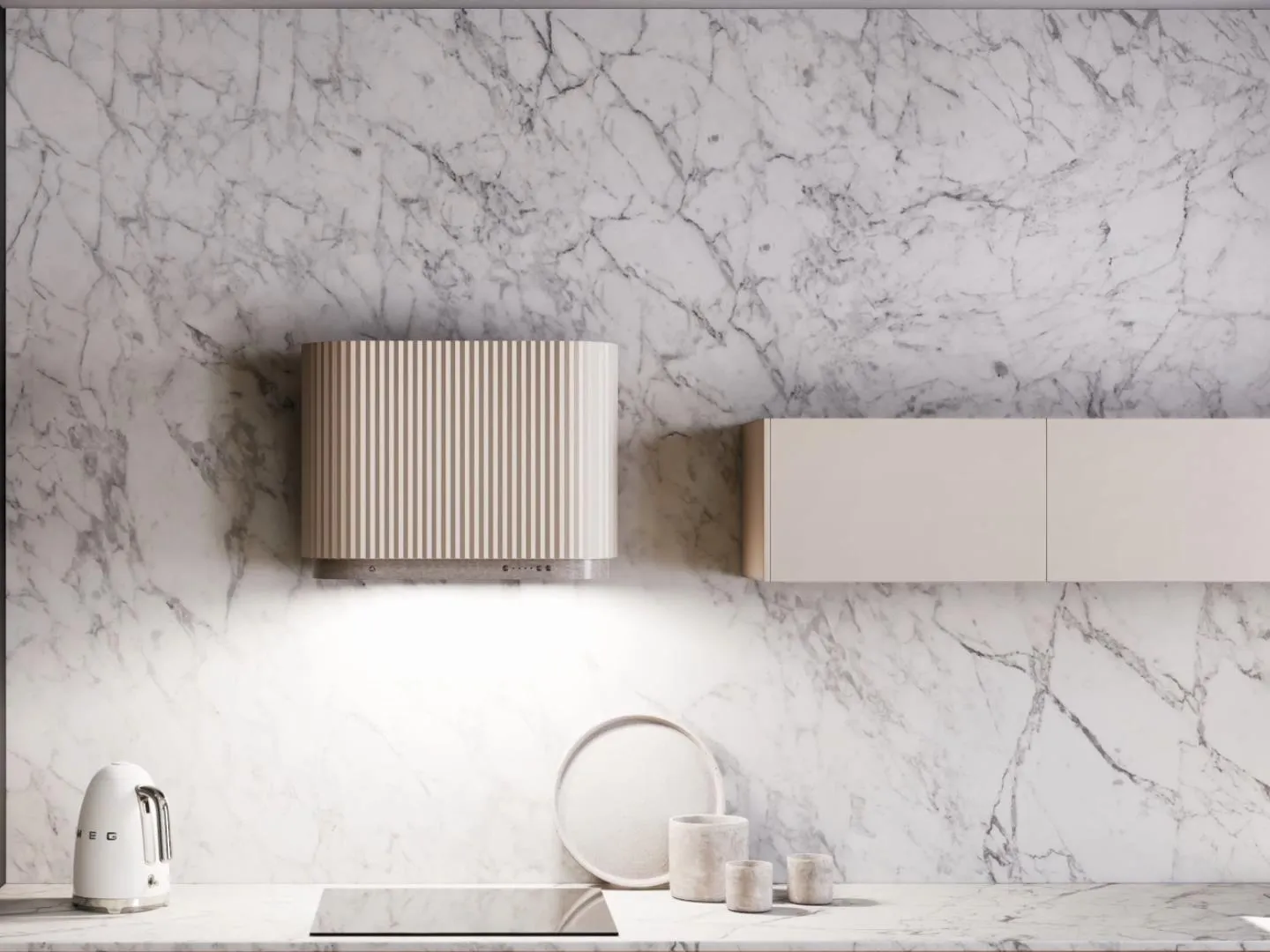 Image Chimney hood MONO 60 Ecru CDP6003E