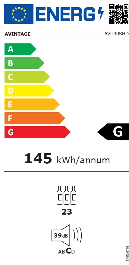 Image Wine cabinet AVU30SHD