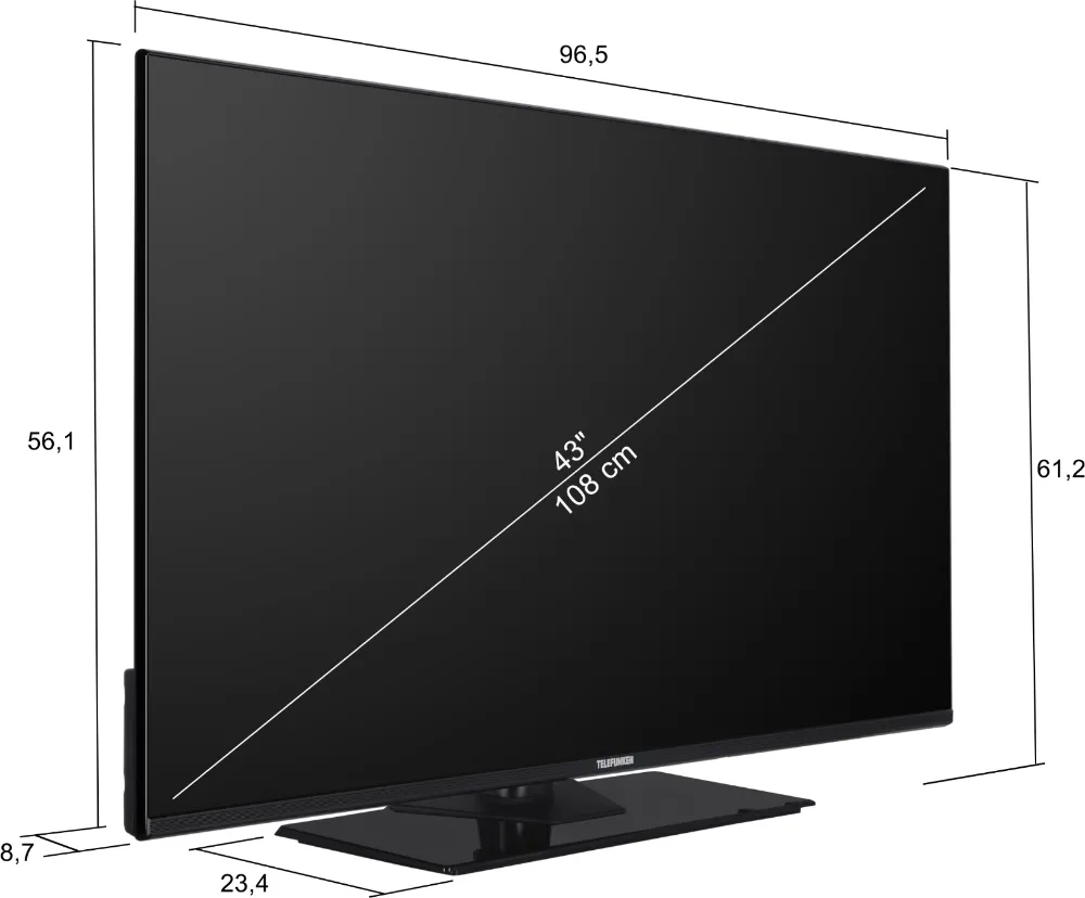 Image TV 43TLFQA9650 SMART