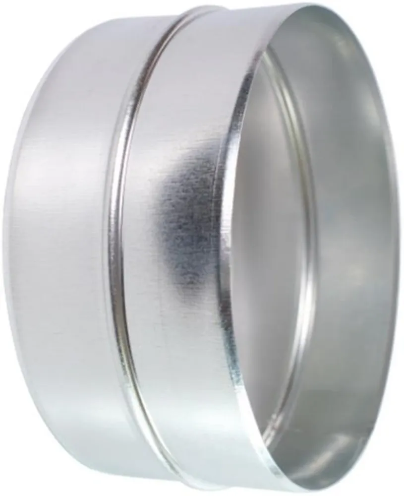 Nypl - coupling, round channel 150 mm, galvanized
