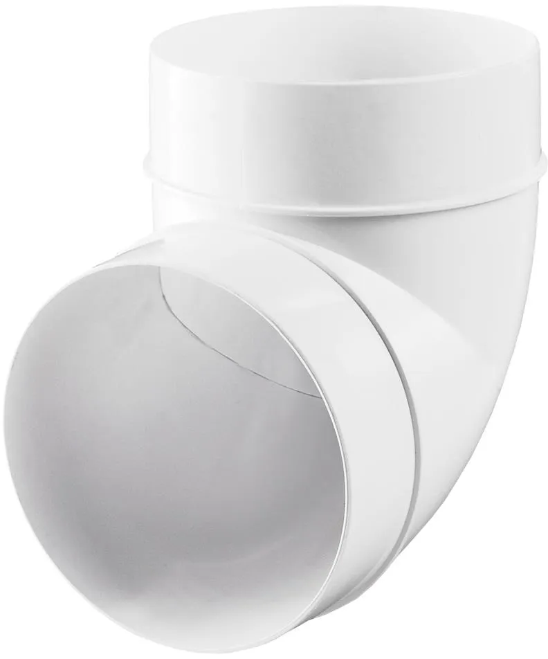 Image Round elbow fi 150 mm, 90°, white