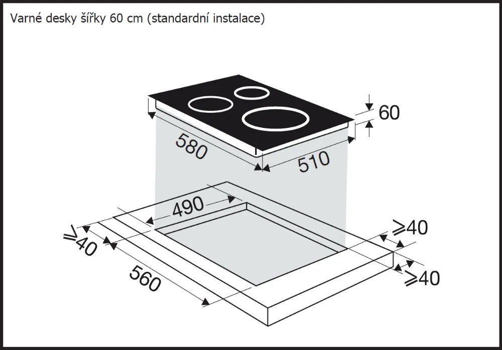 Image Induction hob BPI3641PB