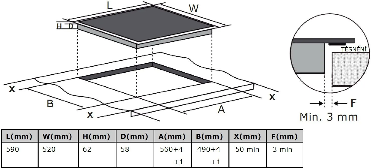 Image Induction hob BPI264DB