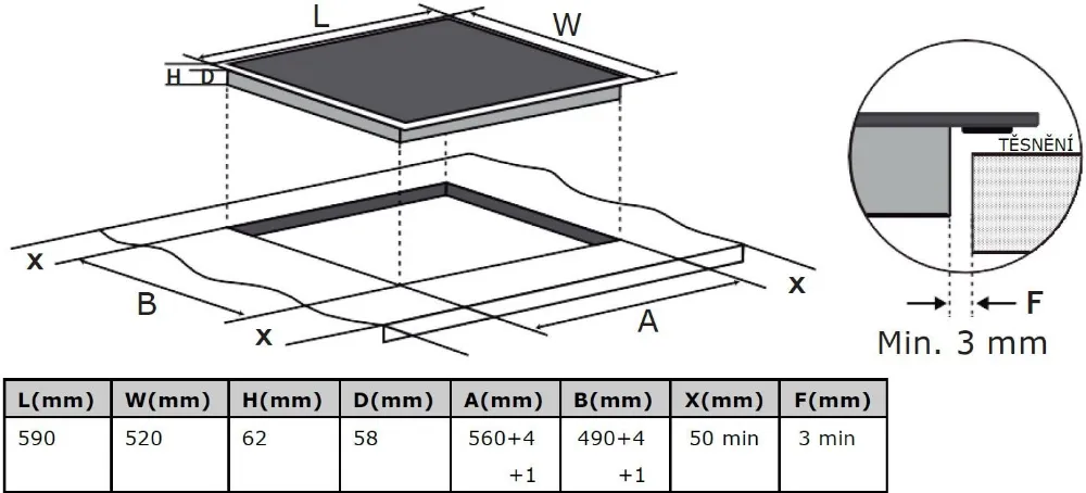 Image Induction hob BPI264DB