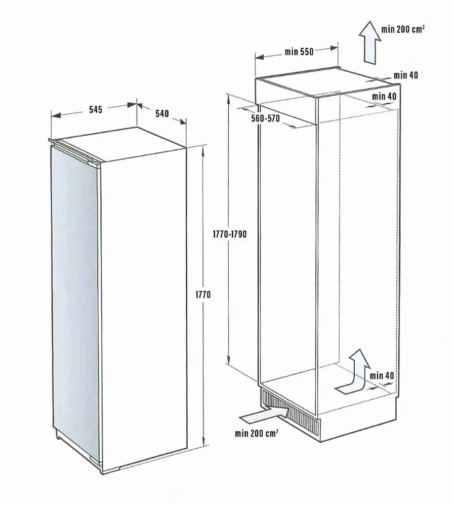Image FREEZER DFU1781EN