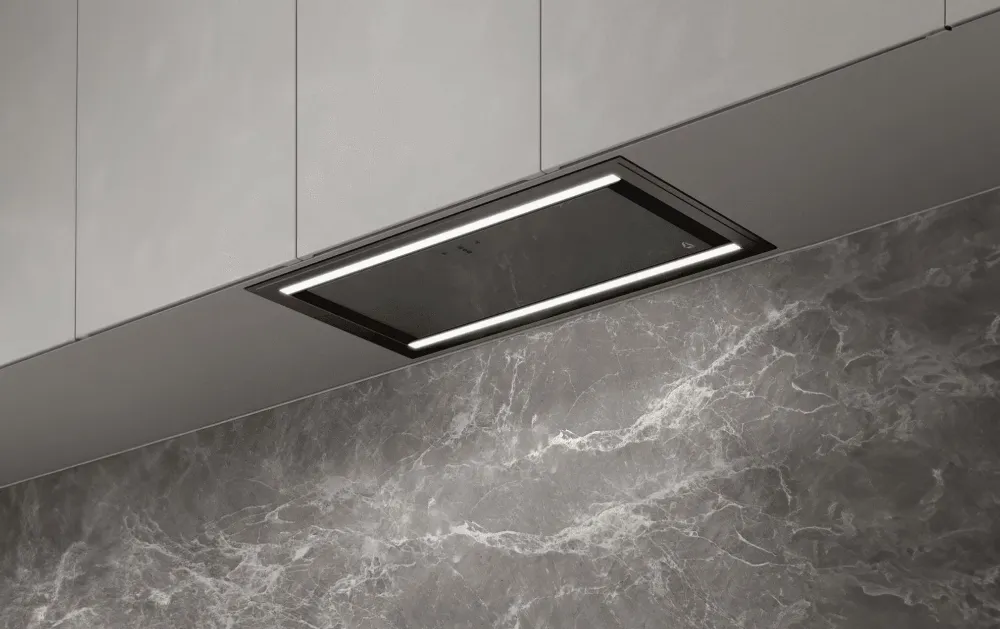 Image Built-in hood Duo 74 Black (CDZ7405C)