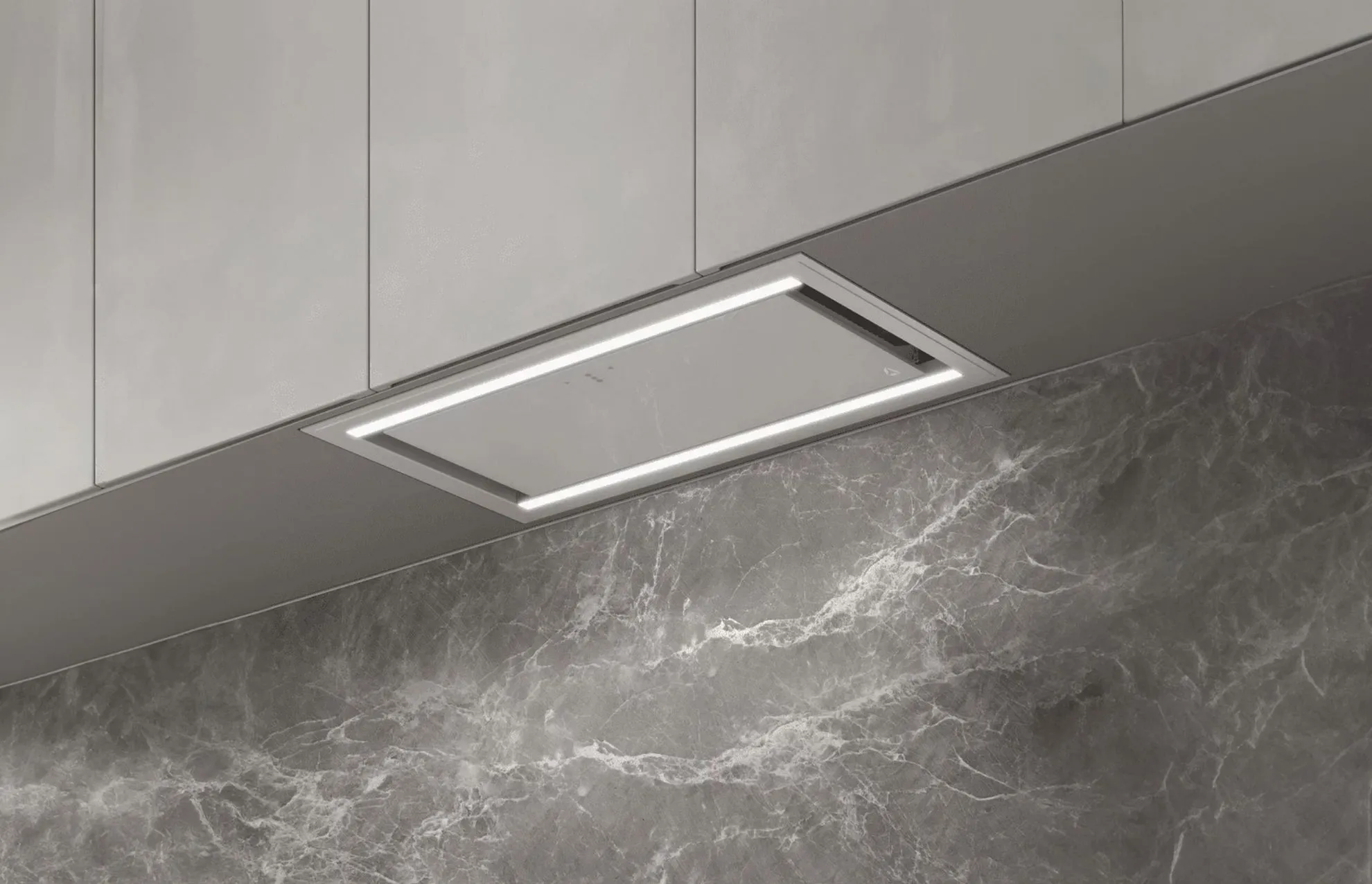 Image Built-in hood Duo 74 White (CDZ7405B)