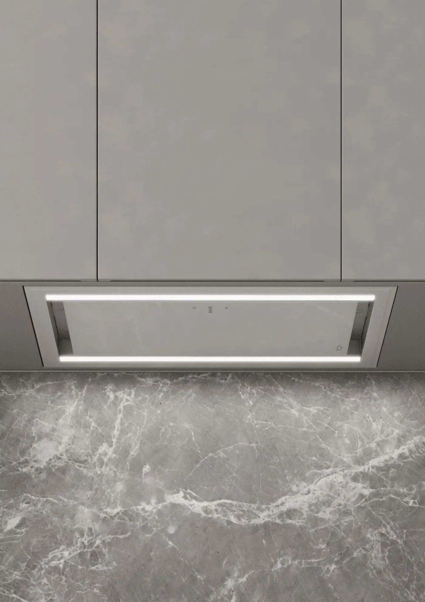 Image Built-in hood Duo 74 White (CDZ7405B)