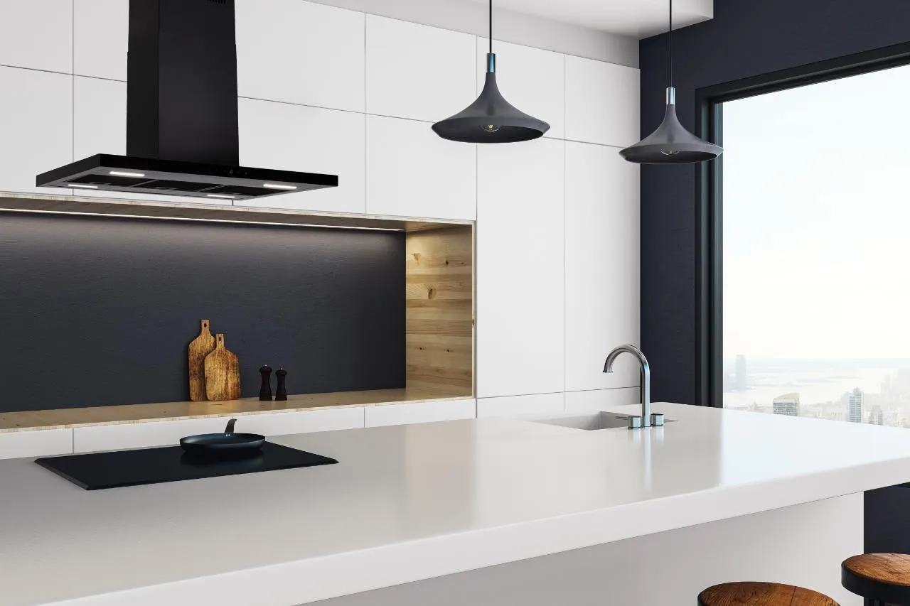 Image ISLAND HOOD KOI9213BLGH