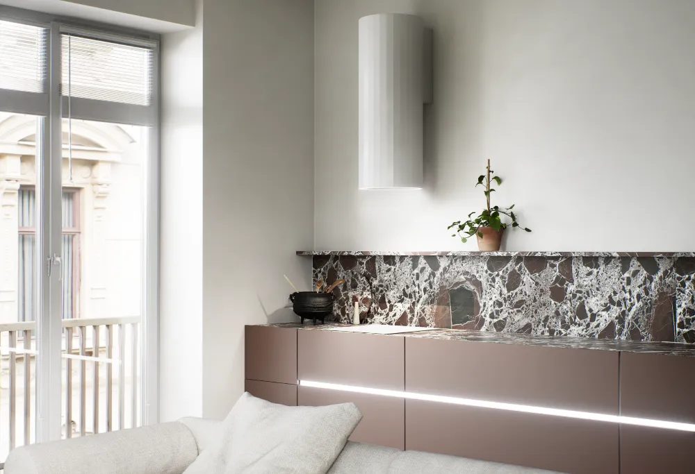 Image Chimney hood Roto White (CDP3803B)