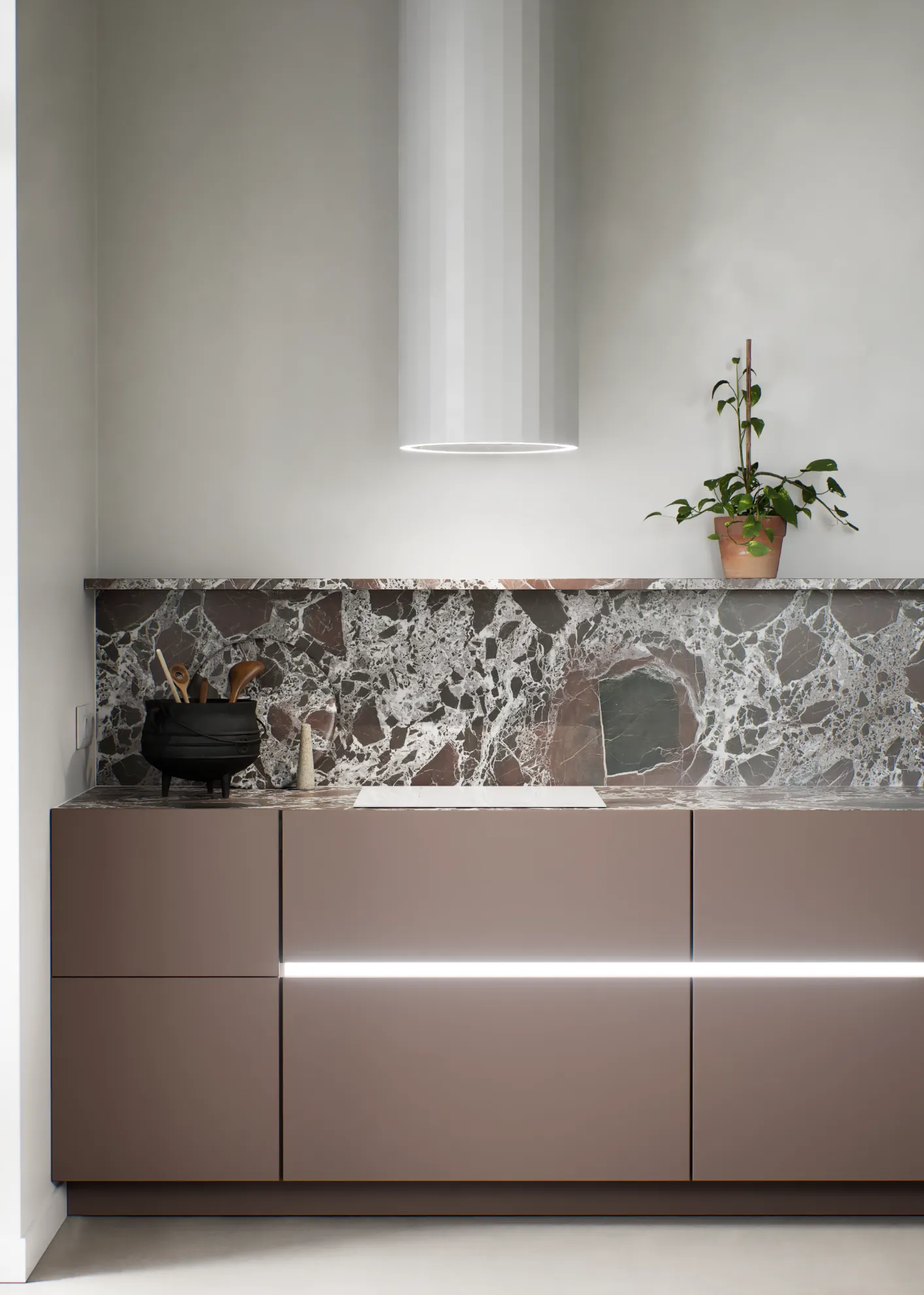 Image Chimney hood Roto White (CDP3803B)