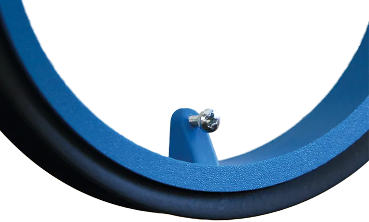 Image Circular horizontal odor-proof flap with magnet 150 mm for hoods