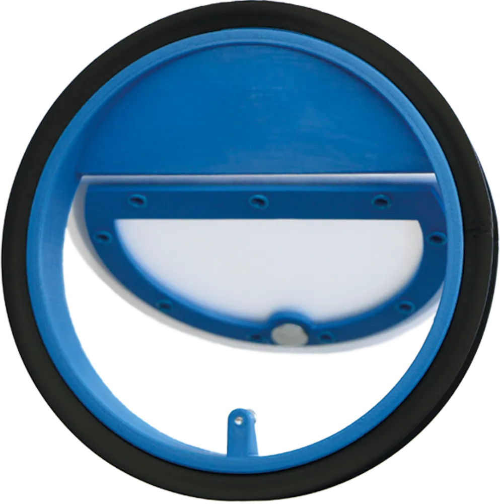 Image Circular horizontal odor-proof flap with magnet 150 mm for hoods