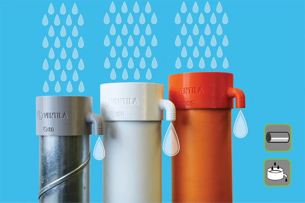 Image Round condensate outlet 150 mm