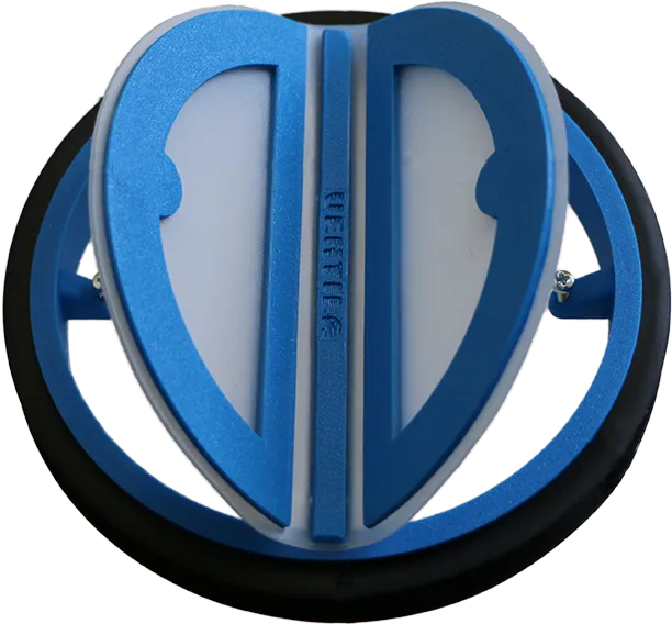 Image Round odor-proof flap with magnet for vertical and horizontal use