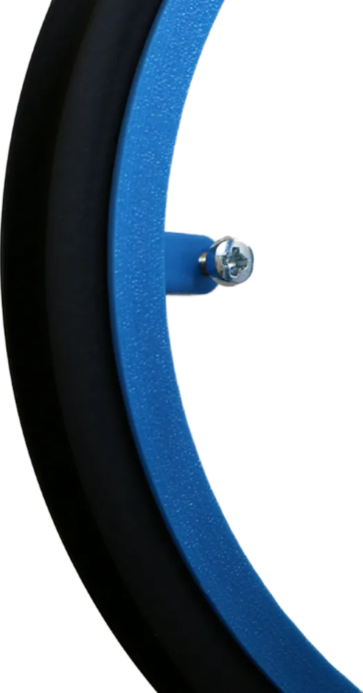 Image Round odor-proof flap with magnet for vertical and horizontal use