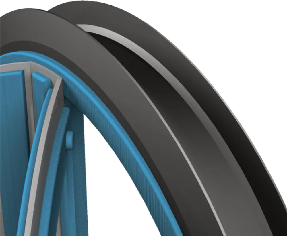 Image Round odor-proof flap with magnet for vertical and horizontal use