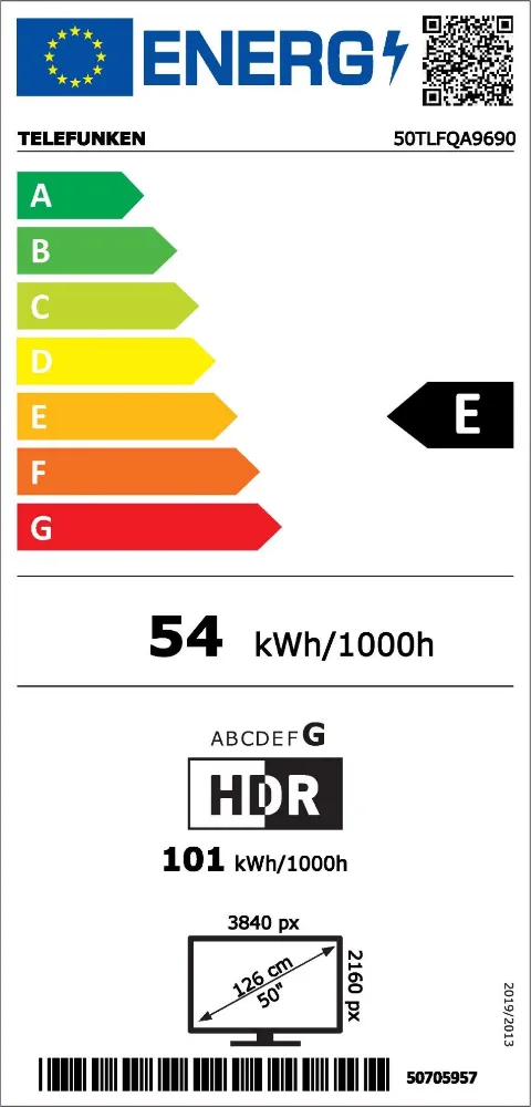 Image TV 50TLFQA9690 SMART