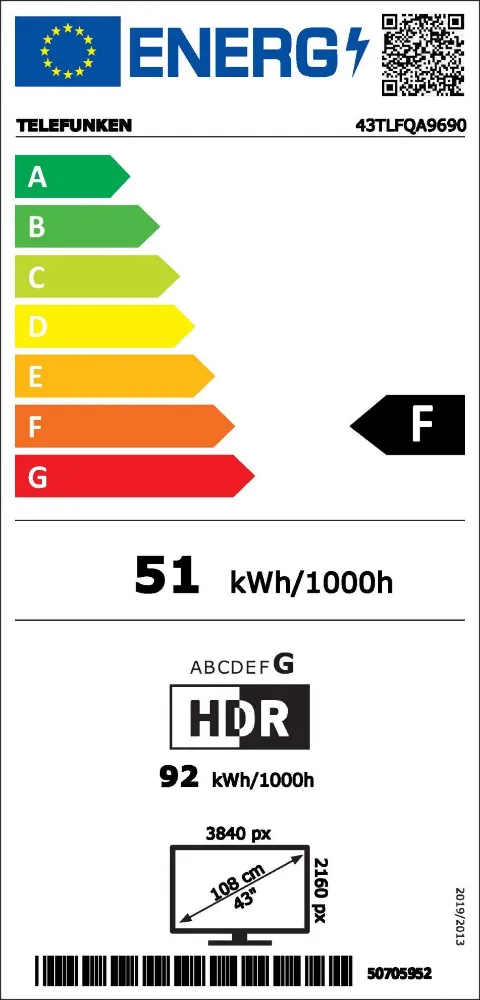 Image TV 43TLFQA9690 SMART