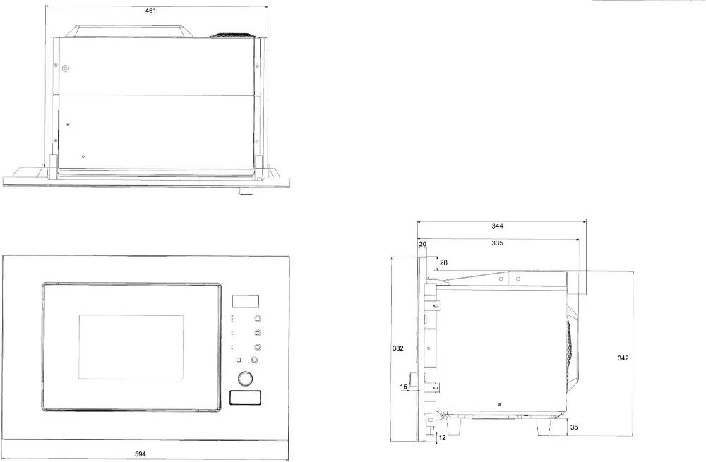 Image MICROWAVE OVEN BMG2508B