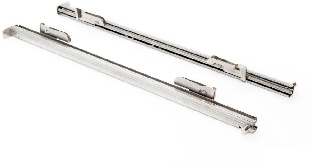 Pojezdy teleskopické 100% do trouby KITOVT6 (pár)