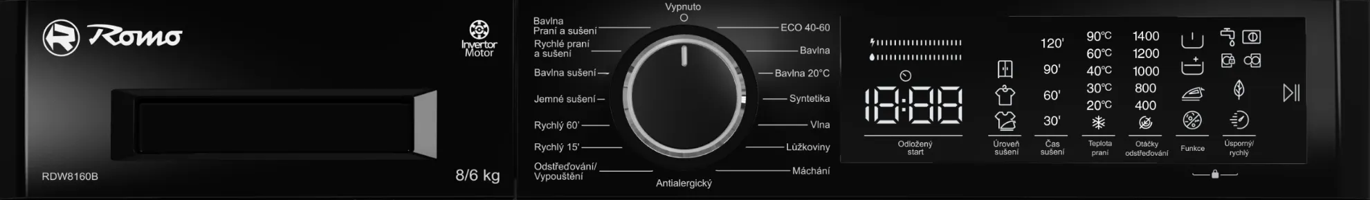 Image WASHER-DRYER RDW8160B