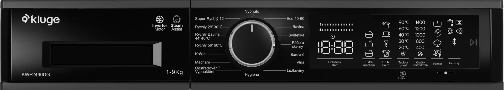 Image WASHING MACHINE KWF2490DG