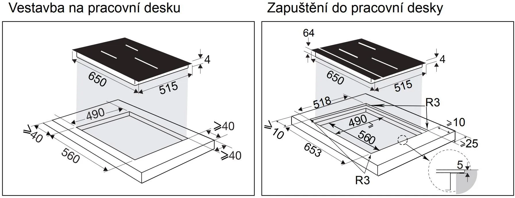 Image INDUCTION HOB DPI4451GT