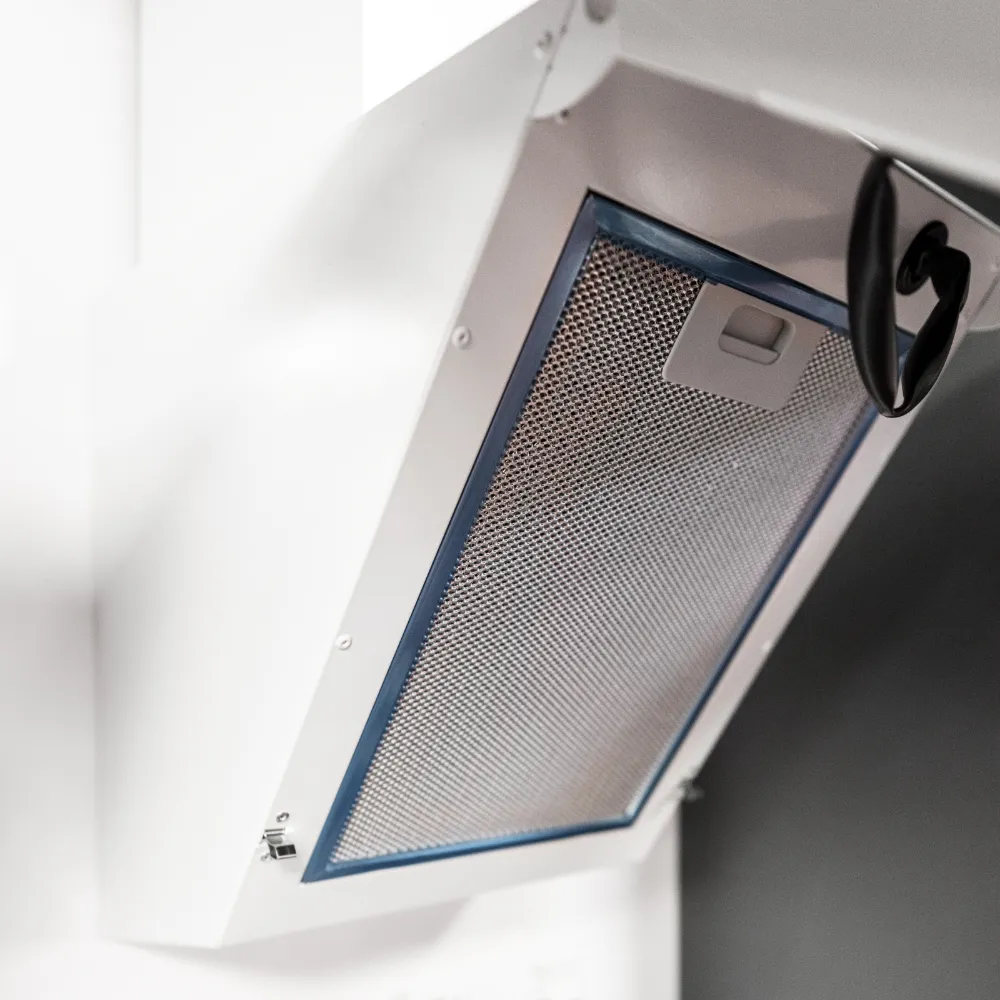 Image ANGLED CHIMNEY HOOD KMS6040WHG