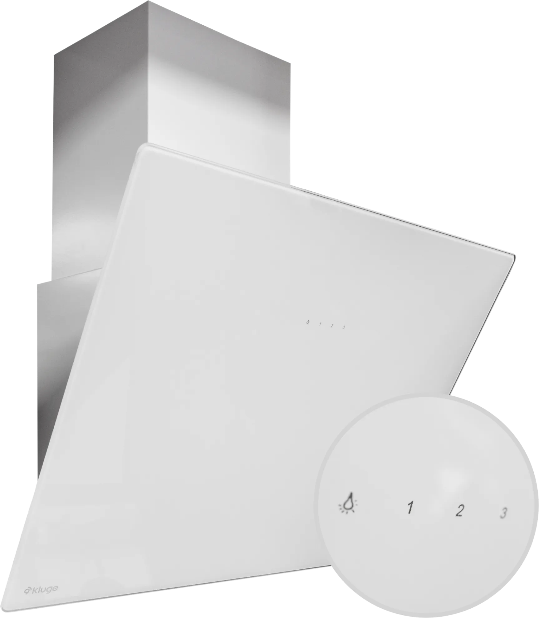 Image ANGLED CHIMNEY HOOD KMS6040WHG