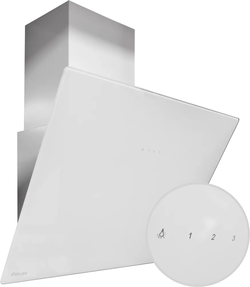 Image ANGLED CHIMNEY HOOD KMS6040WHG