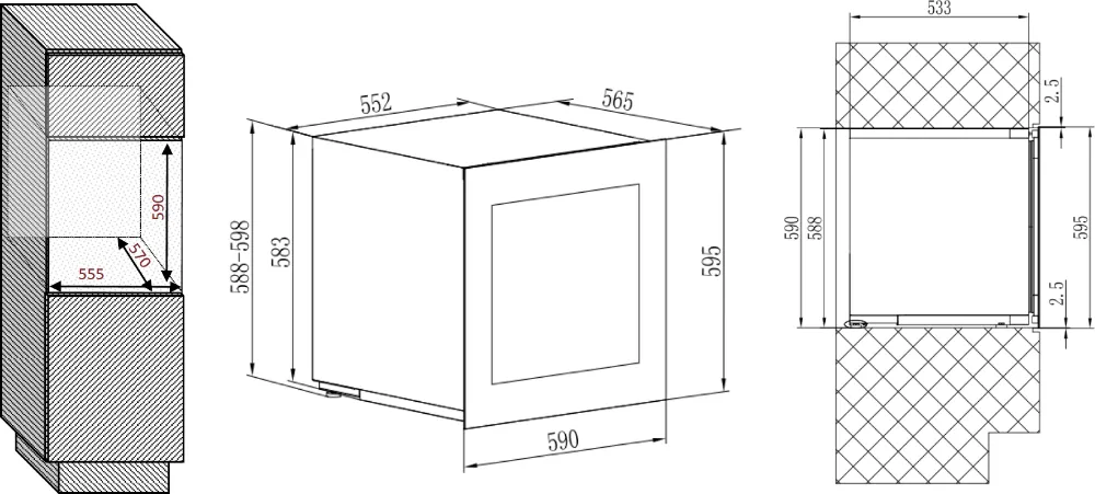 Image WINE CABINET AVI60PLATINUM