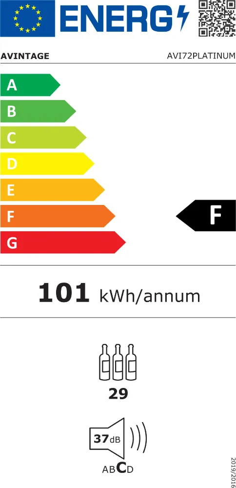 Image WINE CABINET AVI72PLATINUM