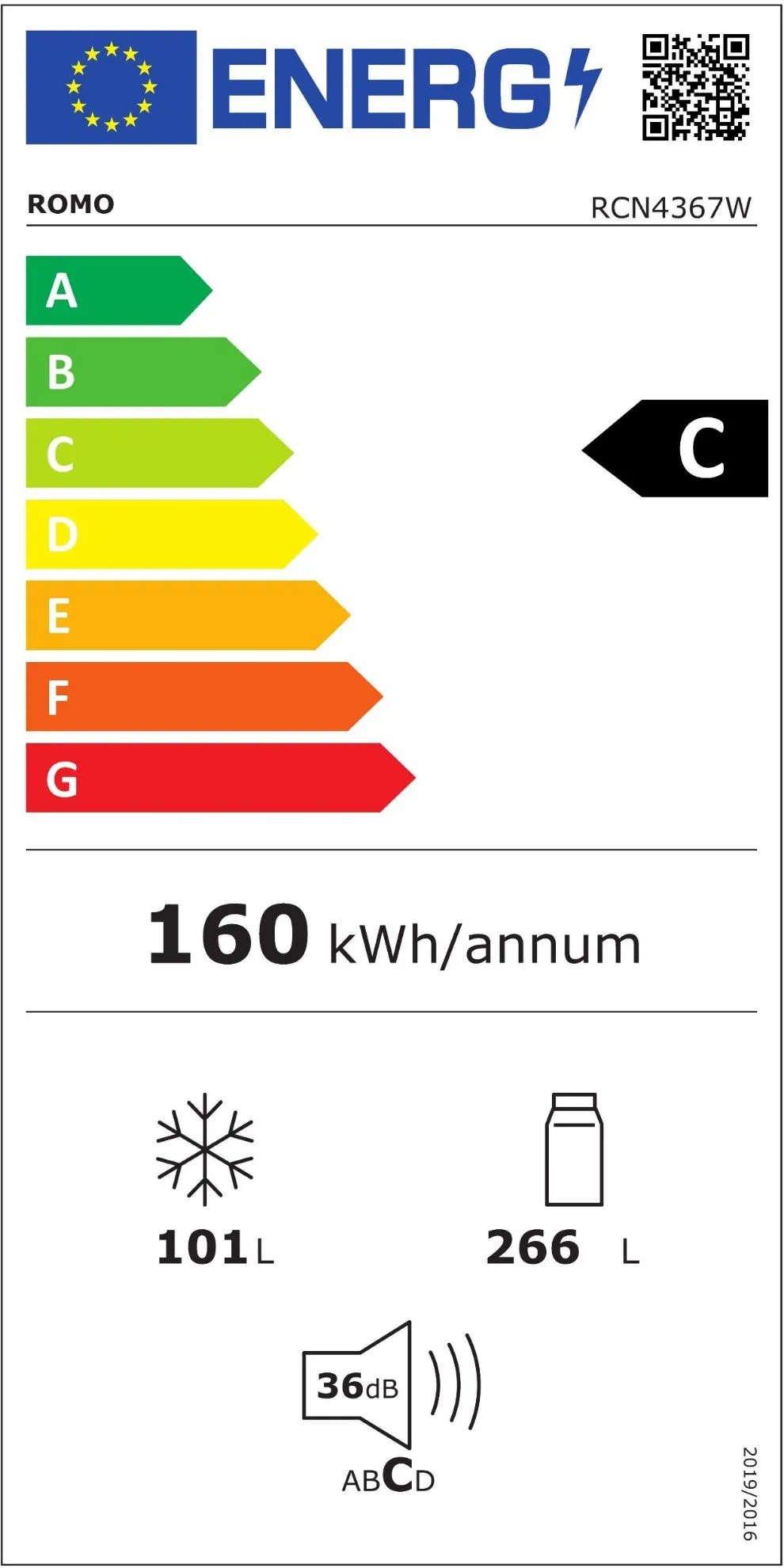 Image REFRIGERATOR RCN4367W