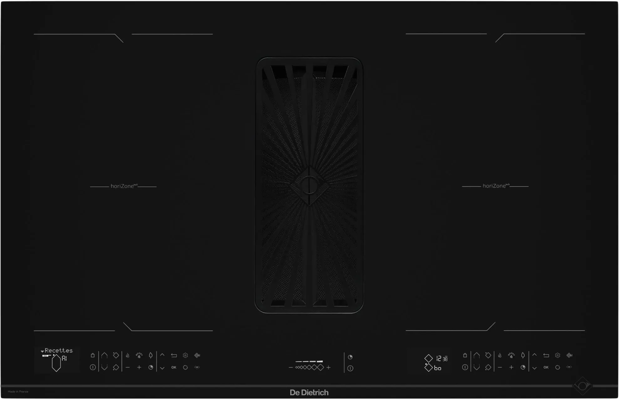 Image INDUCTION HOB DPH4840BT (set with extractor and probe)