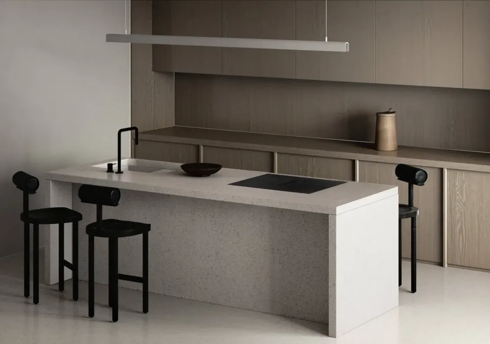 Image INDUCTION HOB WITH INTEGRATED EXTRACTOR WIZARD SLIM 72 CDB7201C