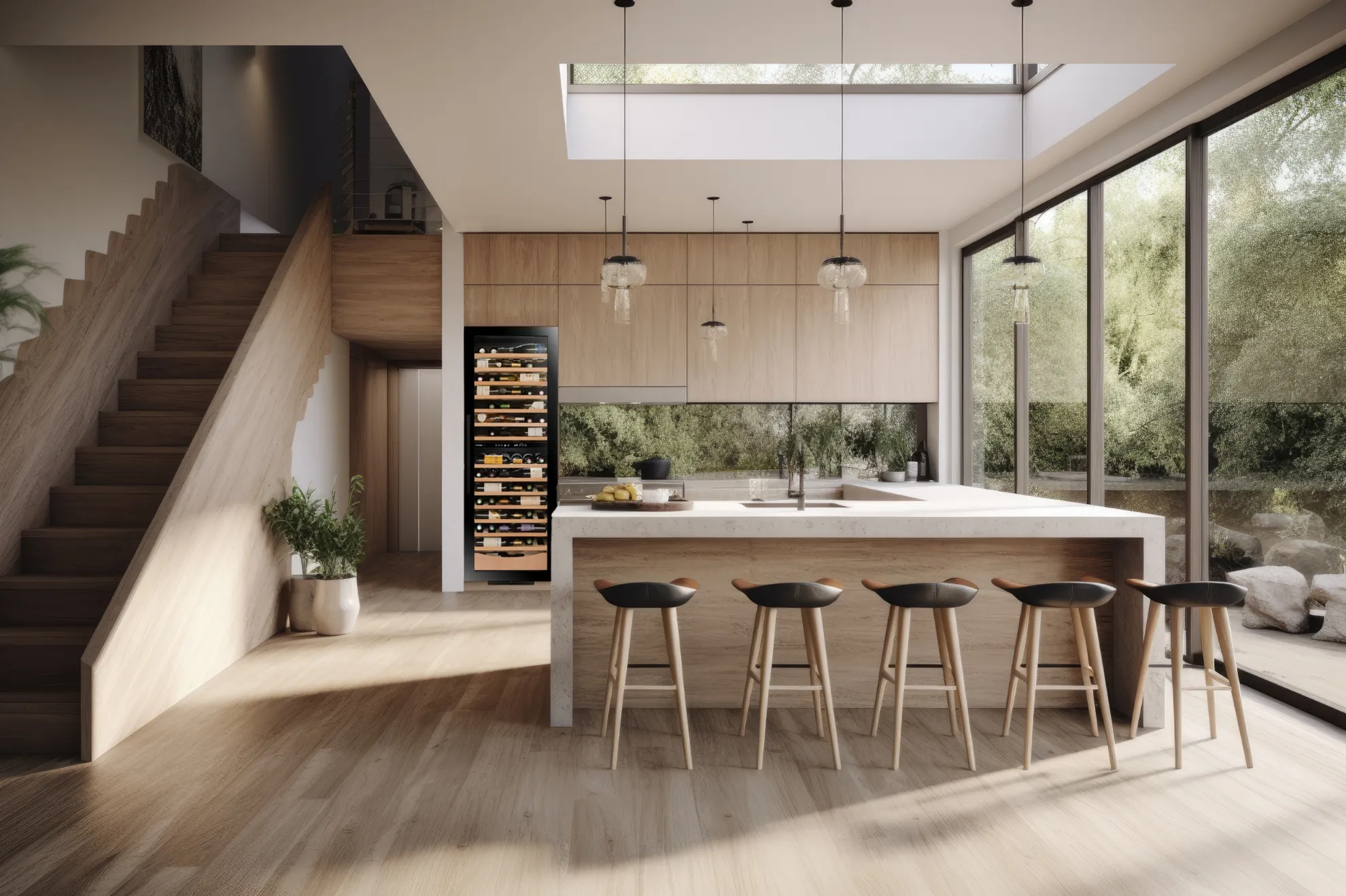 Image WINE CABINET AVI110DZB1