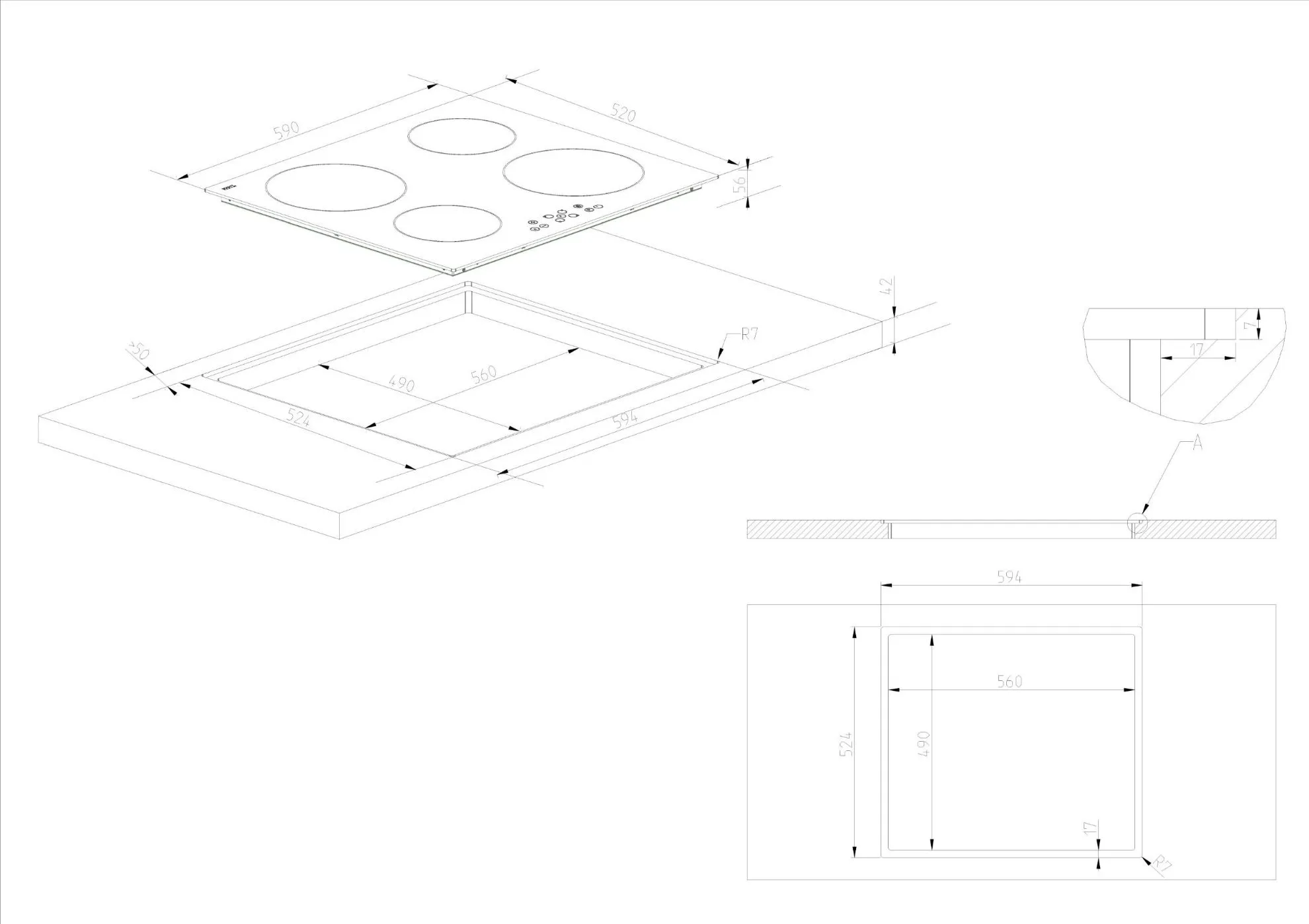 Image INDUCTION HOB KPI6011B