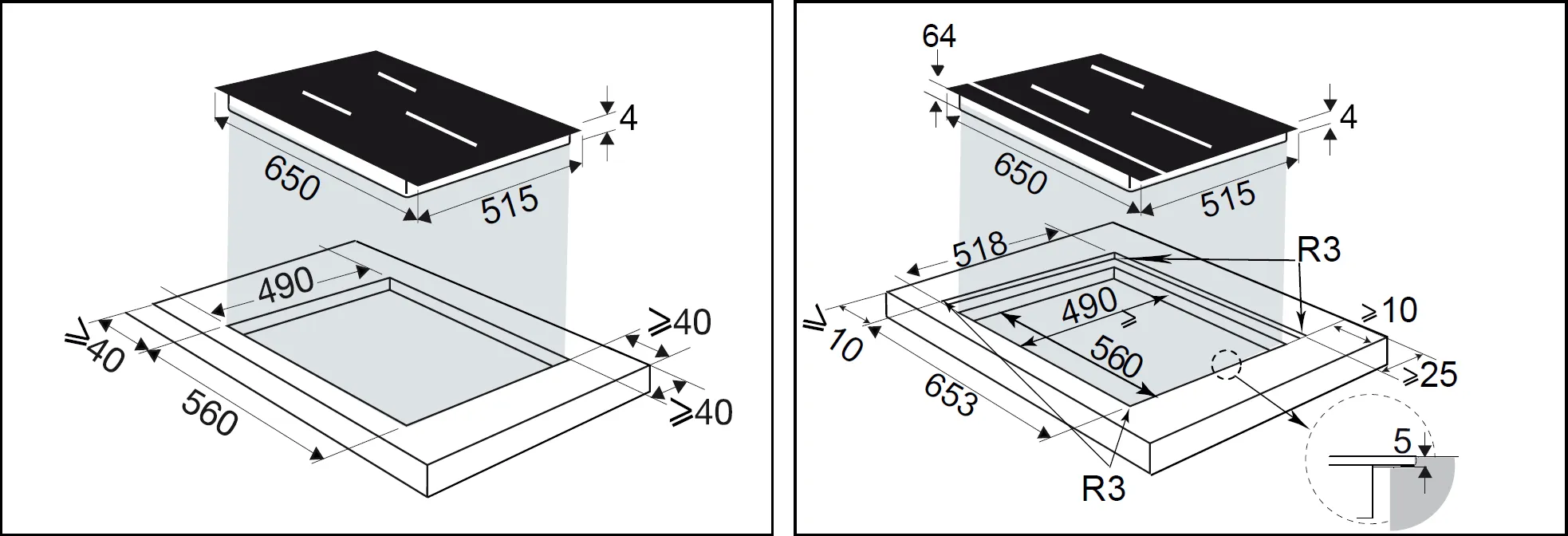 Image INDUCTION HOB DPI4332BP
