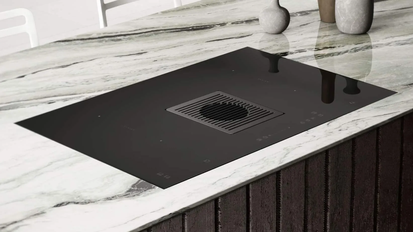 Image INDUCTION HOB WITH INTEGRATED EXTRACTOR WIZARD ONE CDB8301C